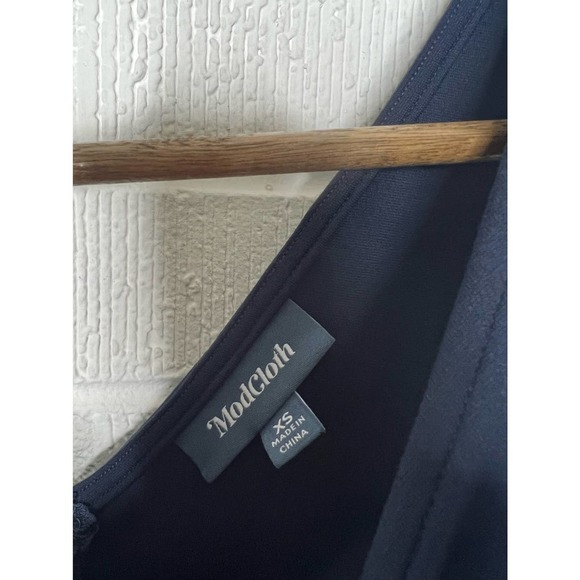 Modcloth dress array of invitations maxi tie waist size xs - Picture 8 of 11